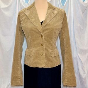 Vintage 90s Y2K Calvin Klein Jeans Corduroy Tailored Blazer Sz M/L